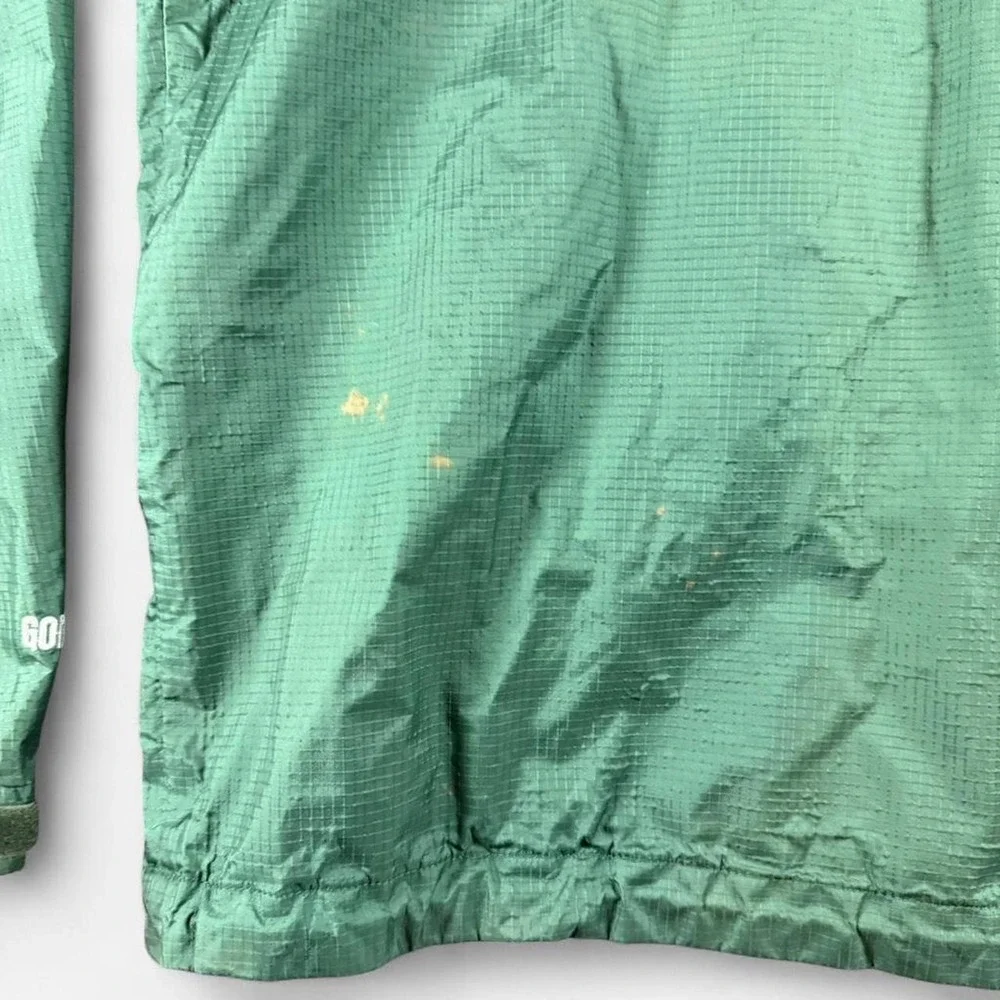 VTG The North Face Gore-Tex Forest Green Mountain‎ Light Windbreaker Jacket Sz L